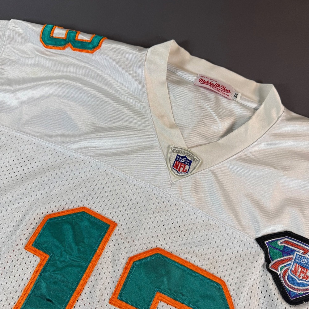 Mitchell & Ness Miami Dolphins Dan Marino 13 Jersey NFL 75th Anniversary 1994 54